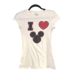 Disney shirt womens Mickey Mouse Disney shirt sleeve top medium